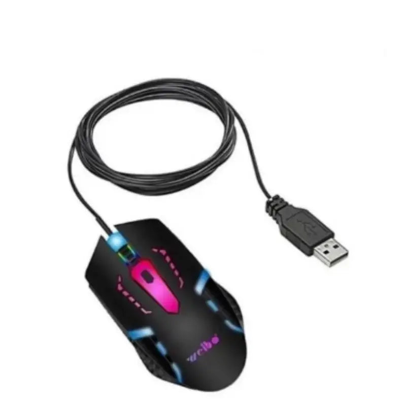 Mouse Gamer Weibo  RGB - 3200 DPI