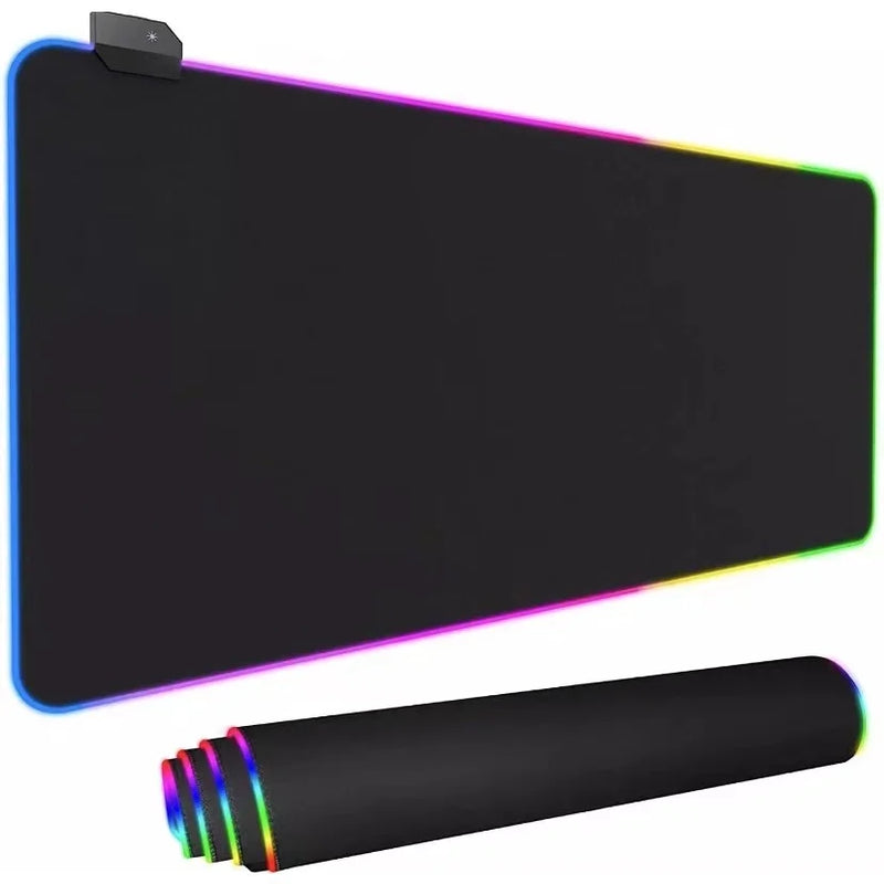 Mouse Pad Gamer Extra Grande Led Rgb 90x40 Cm