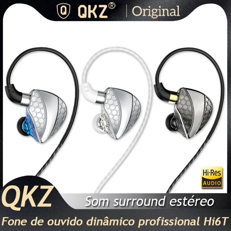 Fone de Ouvido QKZ-Hi6T